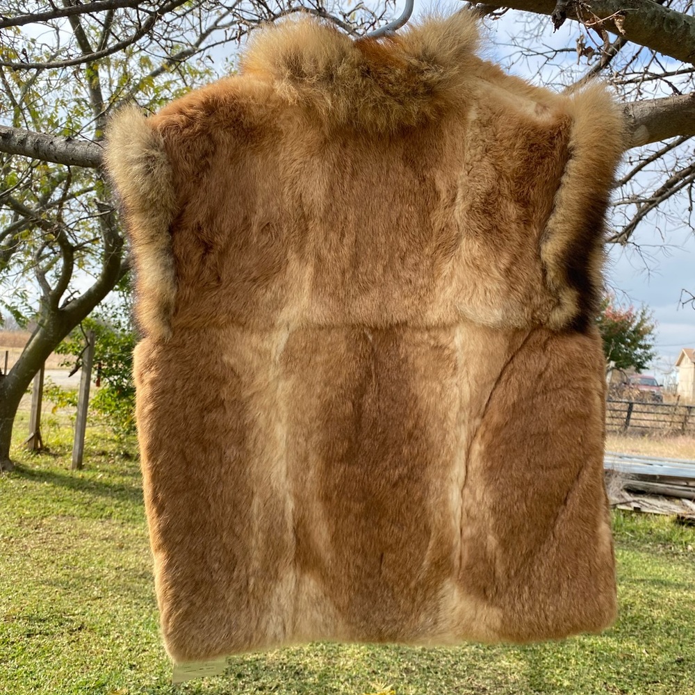 Vintage Size Large Rabbit Vest - Picture 2 of 6